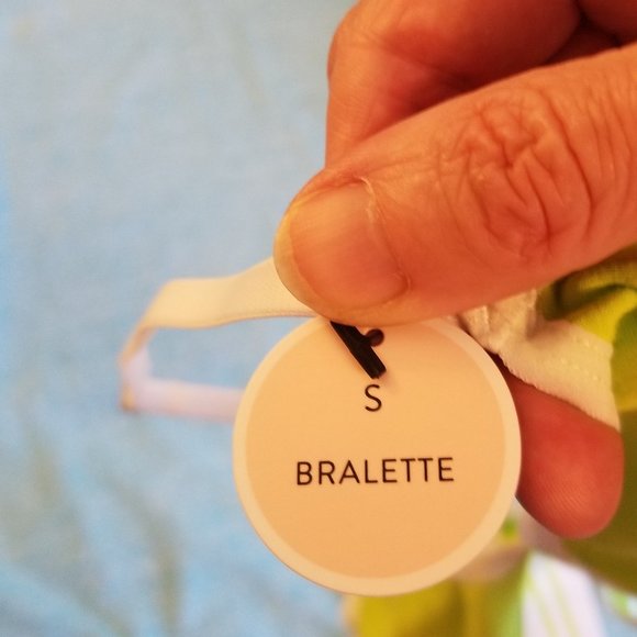 NWT Forever 21 TWO (2) Lime Green Bralettes Small - Picture 10 of 11